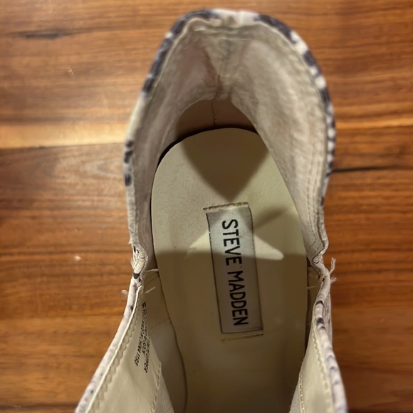 Steven madden snake print heels size 10 - Picture 6 of 6